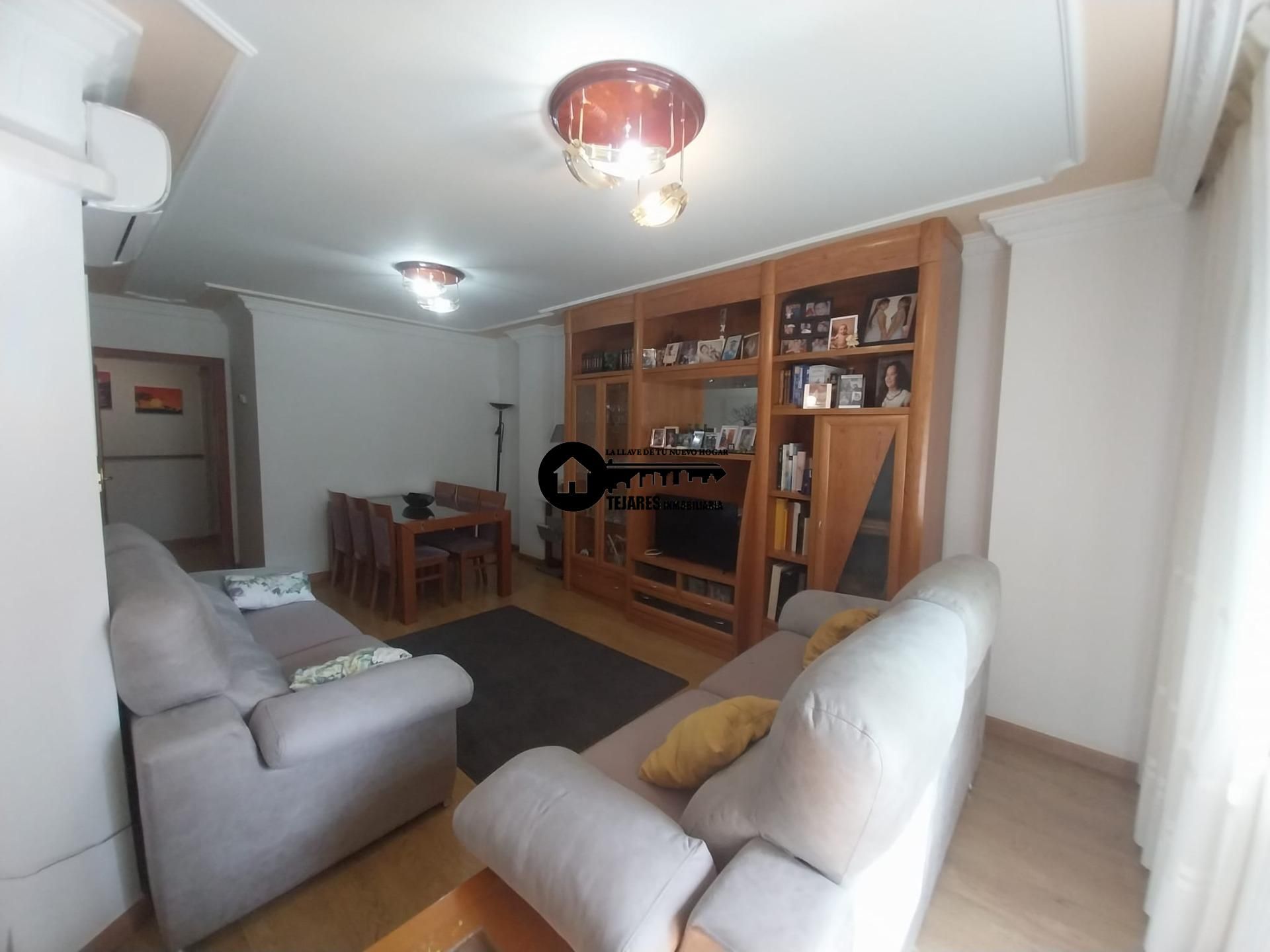 Living room of Flat for sale in  Albacete Capital  with Air Conditioner, Heating and Storage room
