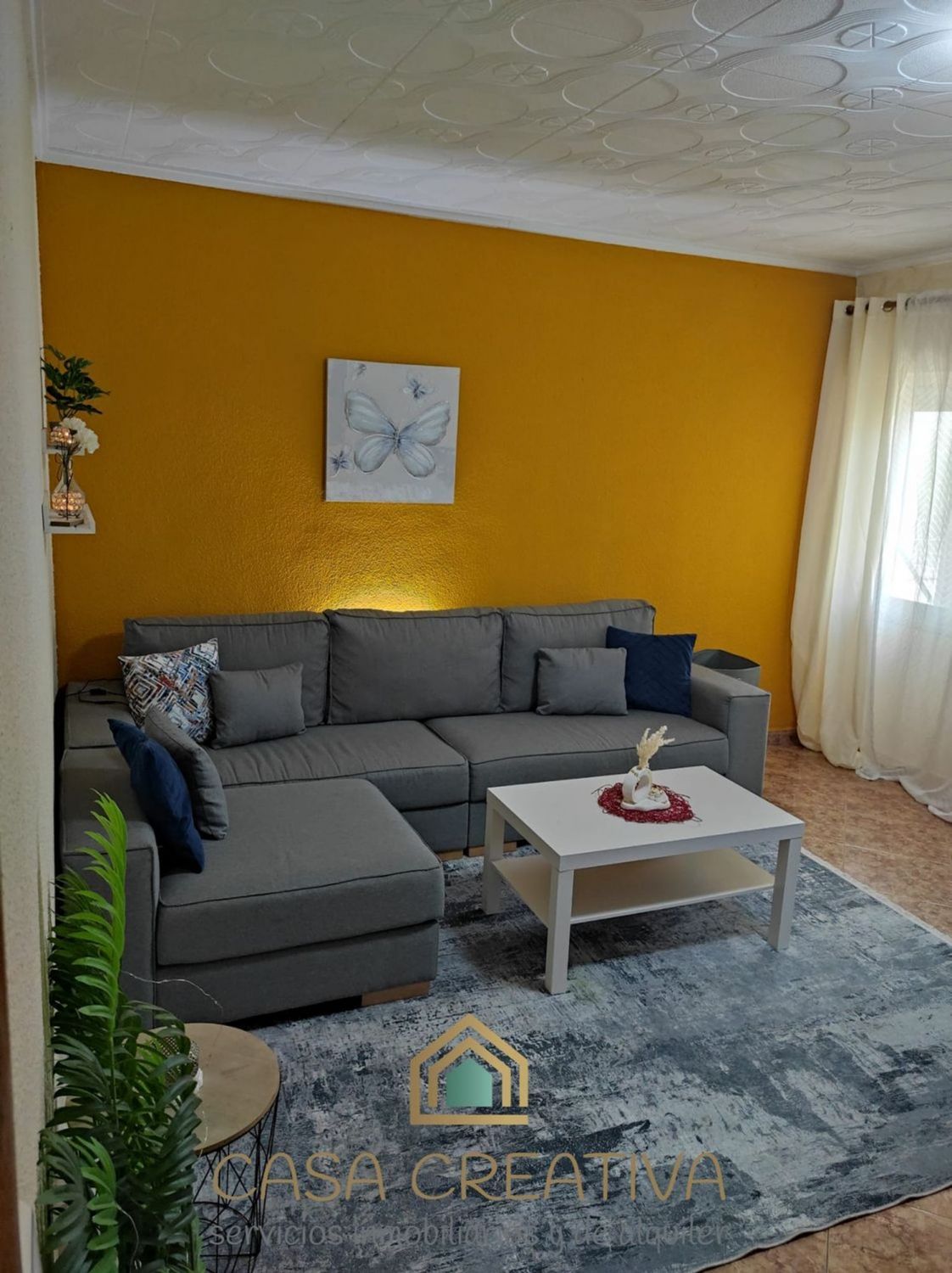Living room of Flat for sale in Ròtova  with Air Conditioner, Heating and Terrace