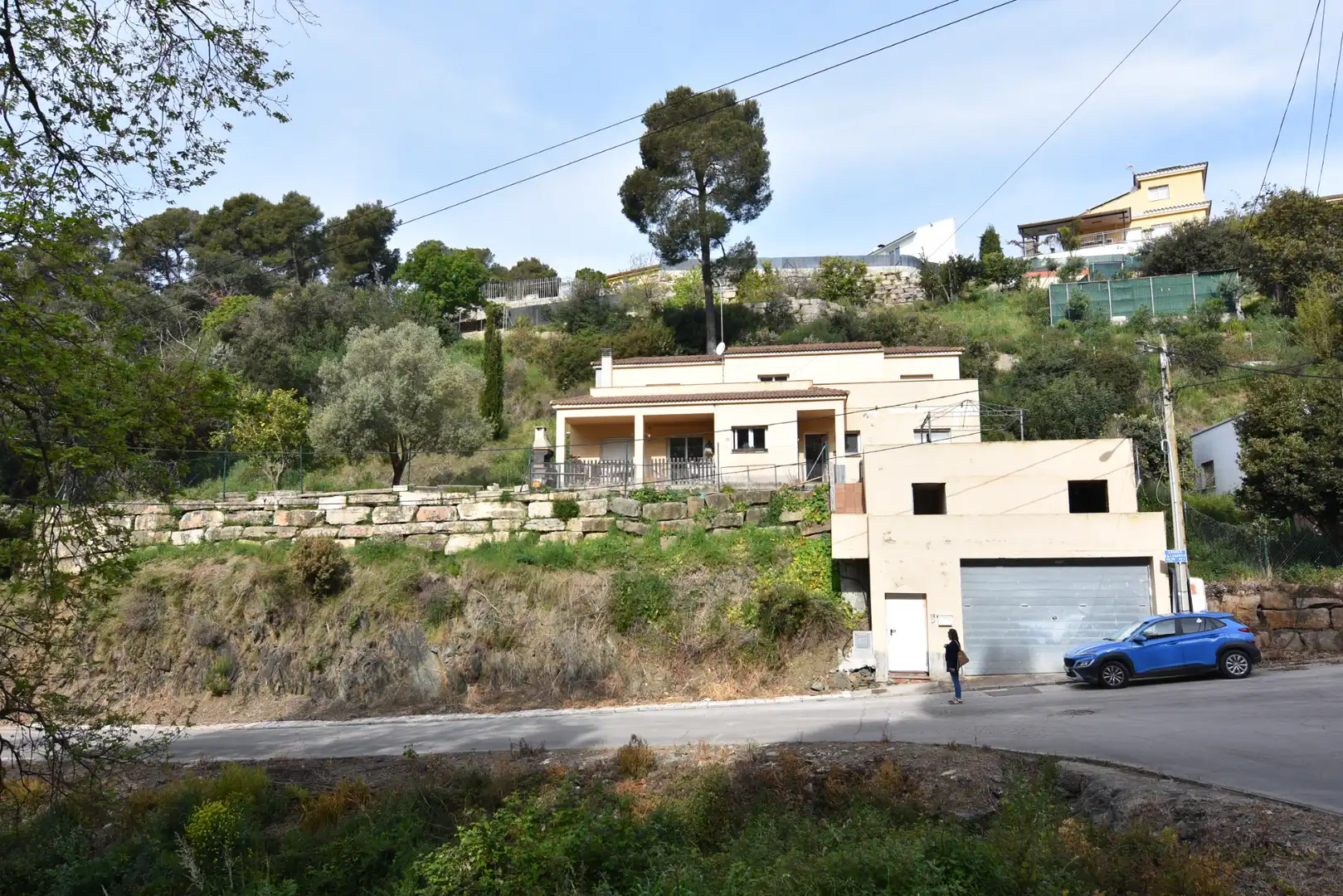 Vista exterior de Casa o xalet en venda en Santa Susanna amb Aire condicionat, Calefacció i Jardí privat