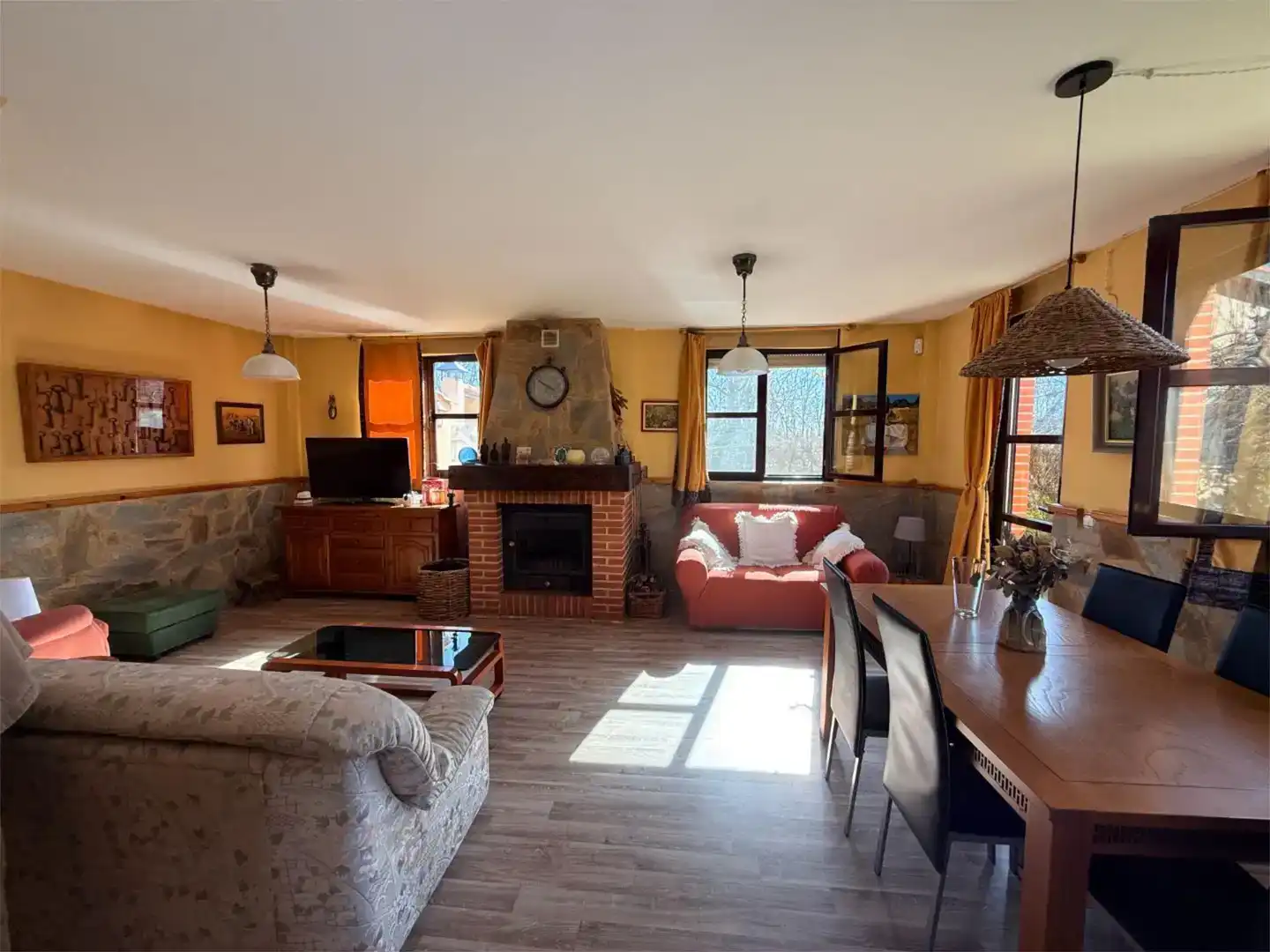 Sala de estar de Casa o chalet en venta en Luyego con Balcón