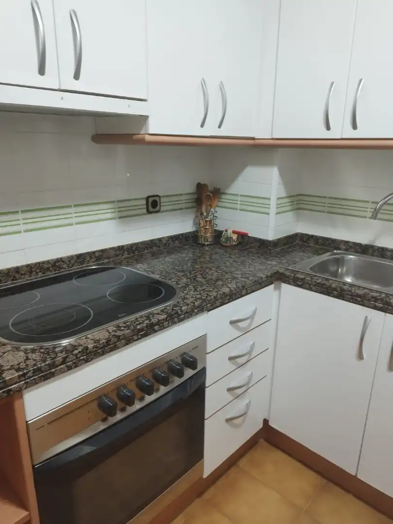 Kitchen of Flat for sale in Barcelona  with Heating, Oven and Balcony