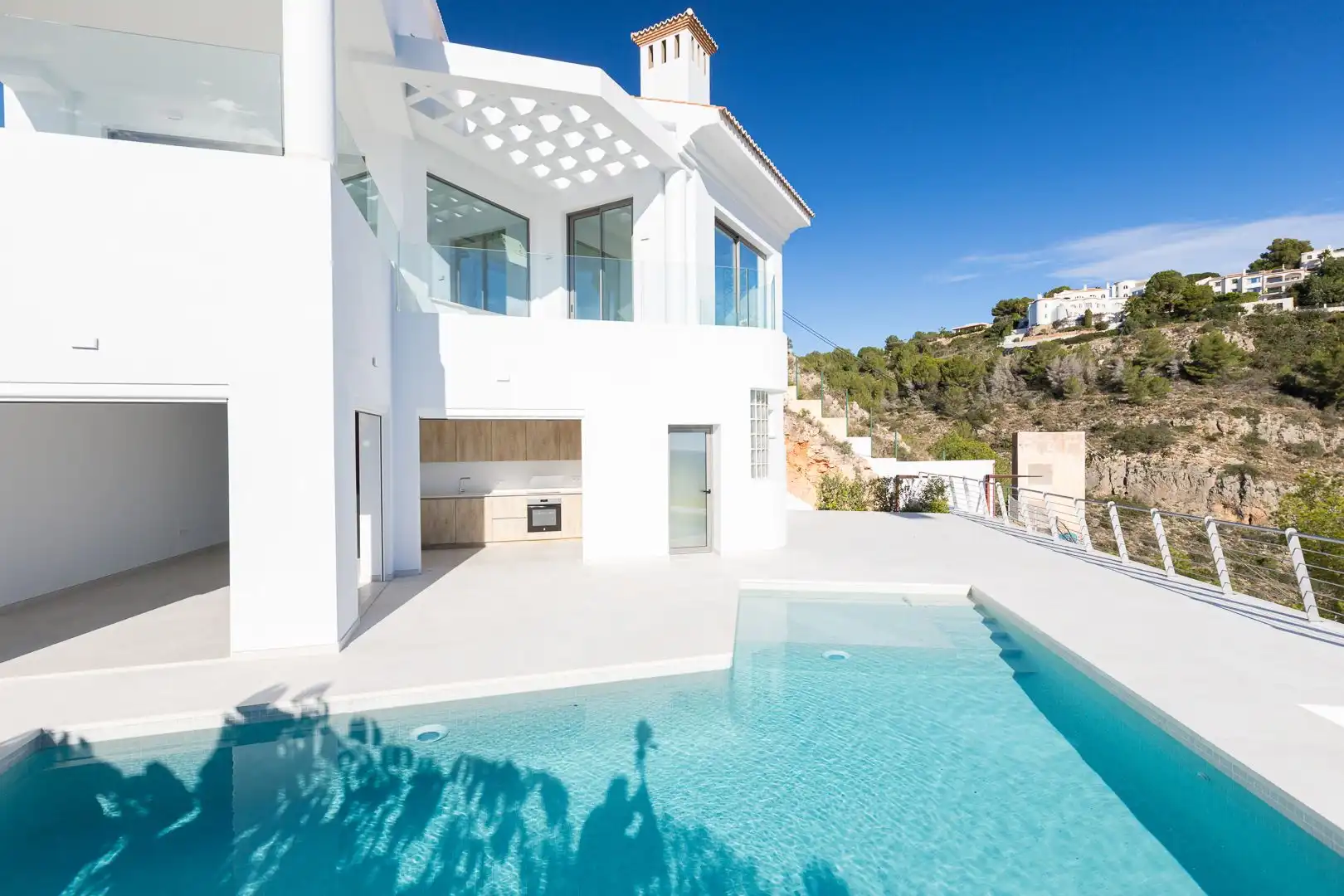 Swimming pool of Houses for sale in Jávea / Xàbia  with Air Conditioner, Heating and Private garden