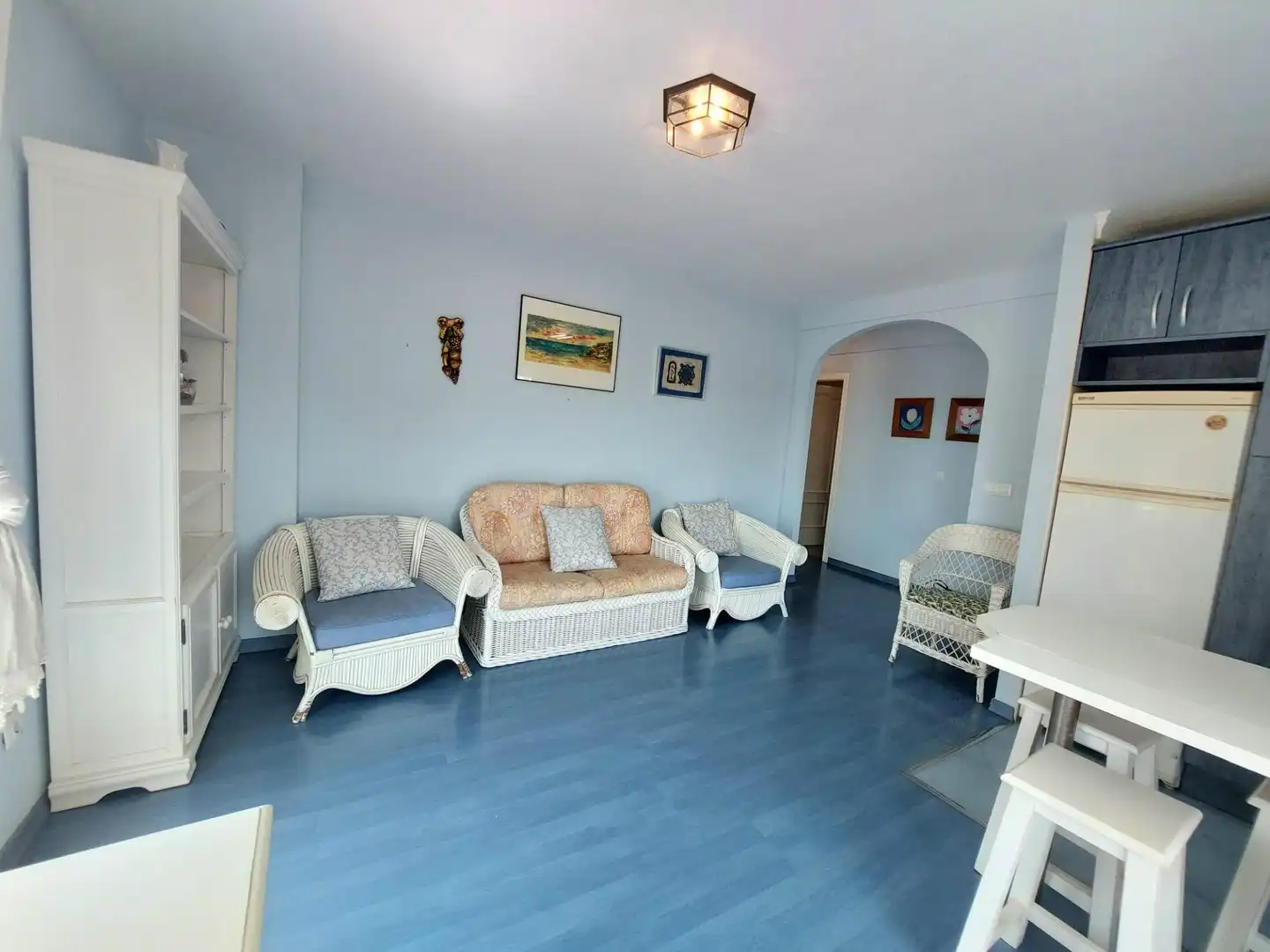 Sala d'estar de Apartament en venda en Águilas amb Terrassa, Balcó i Piscina comunitària