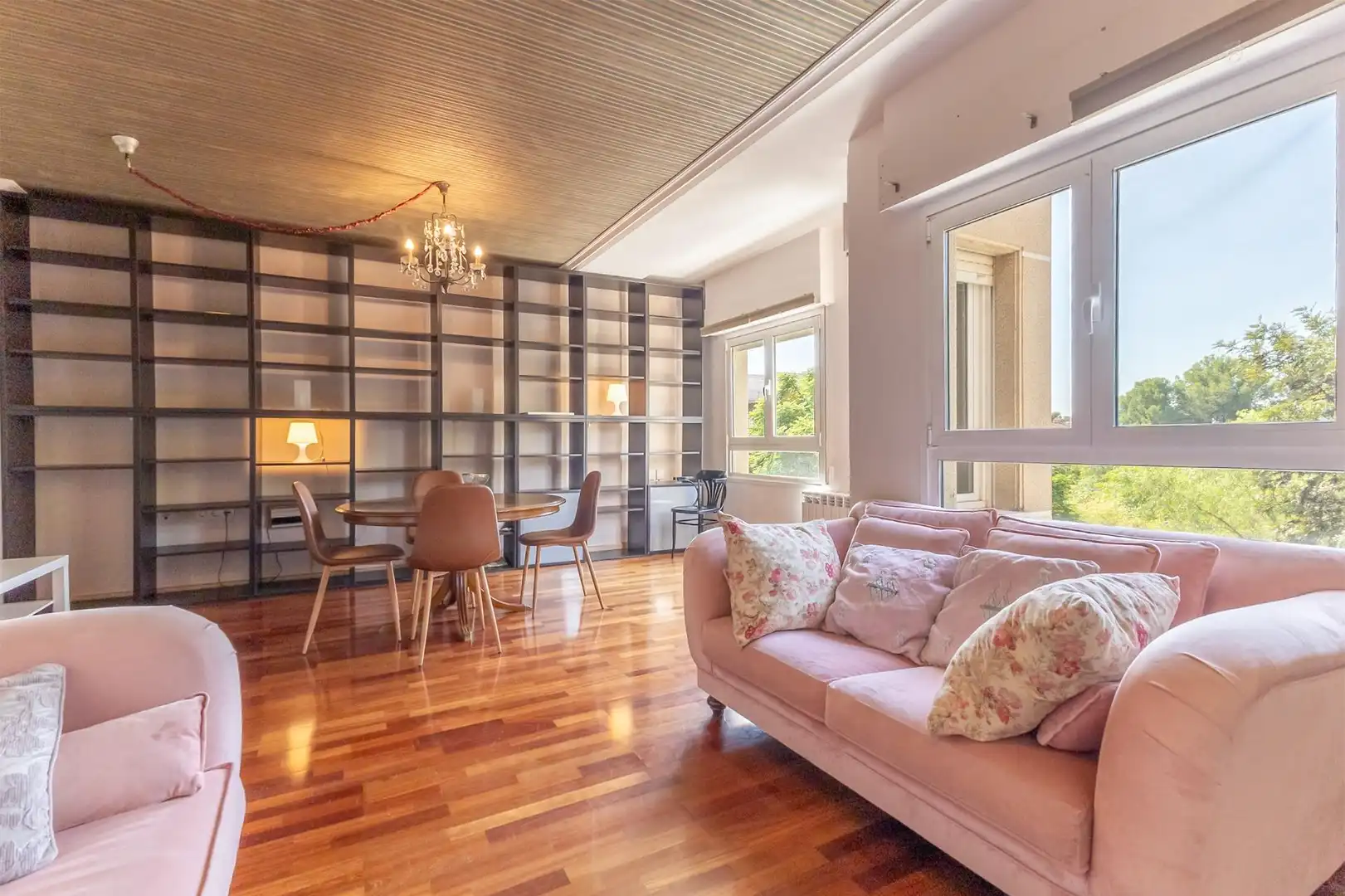 Living room of Flat for rent in Orihuela  with Air Conditioner and Furnished
