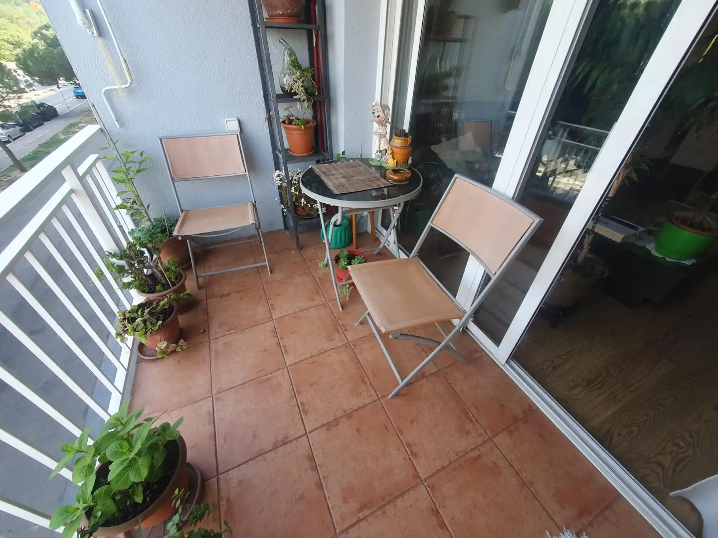 Balcony of Flat for rent in Mollet del Vallès  with Air Conditioner, Heating and Parquet flooring