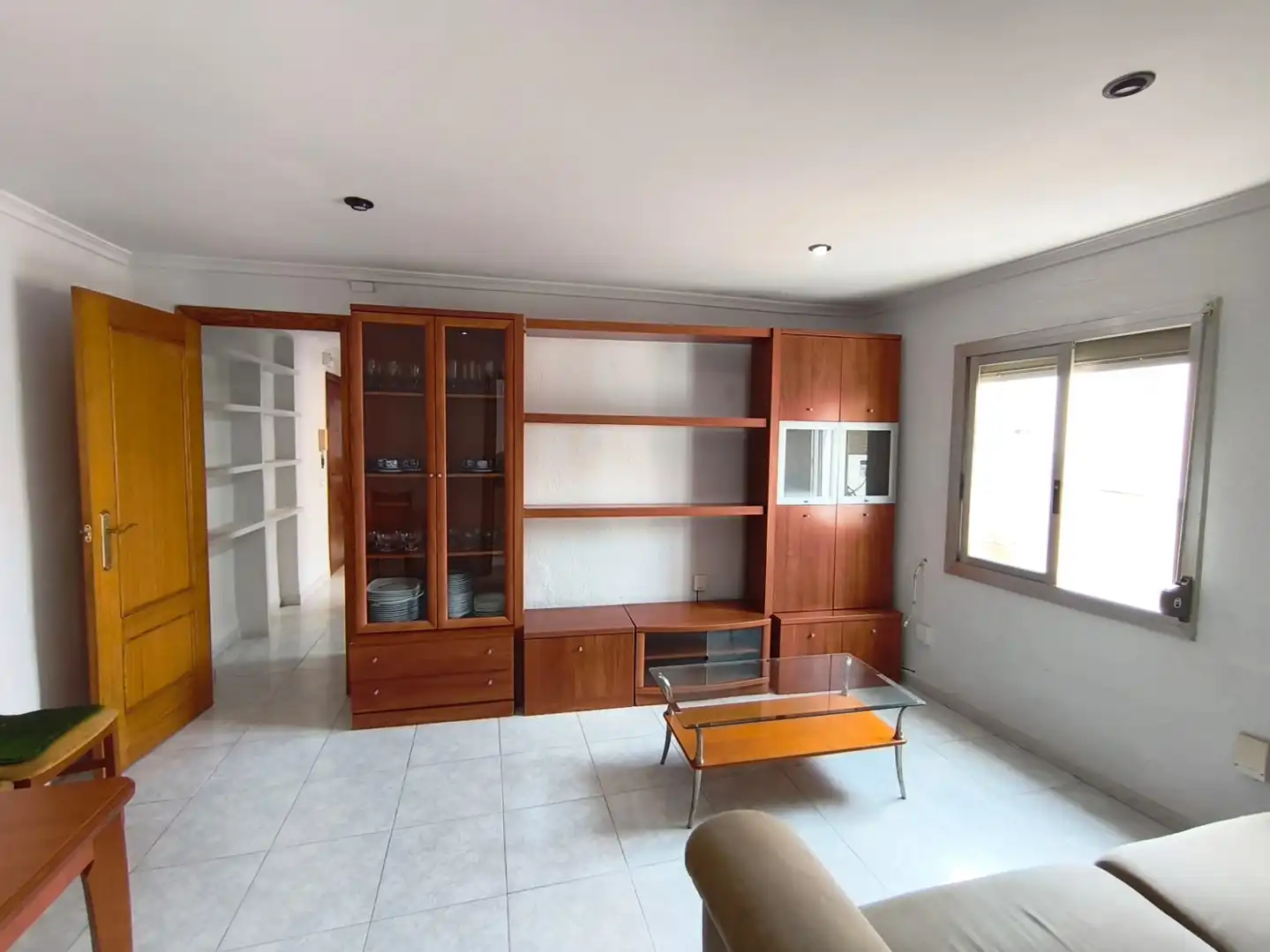 Living room of Flat for sale in Puçol  with Furnished, Oven and Balcony