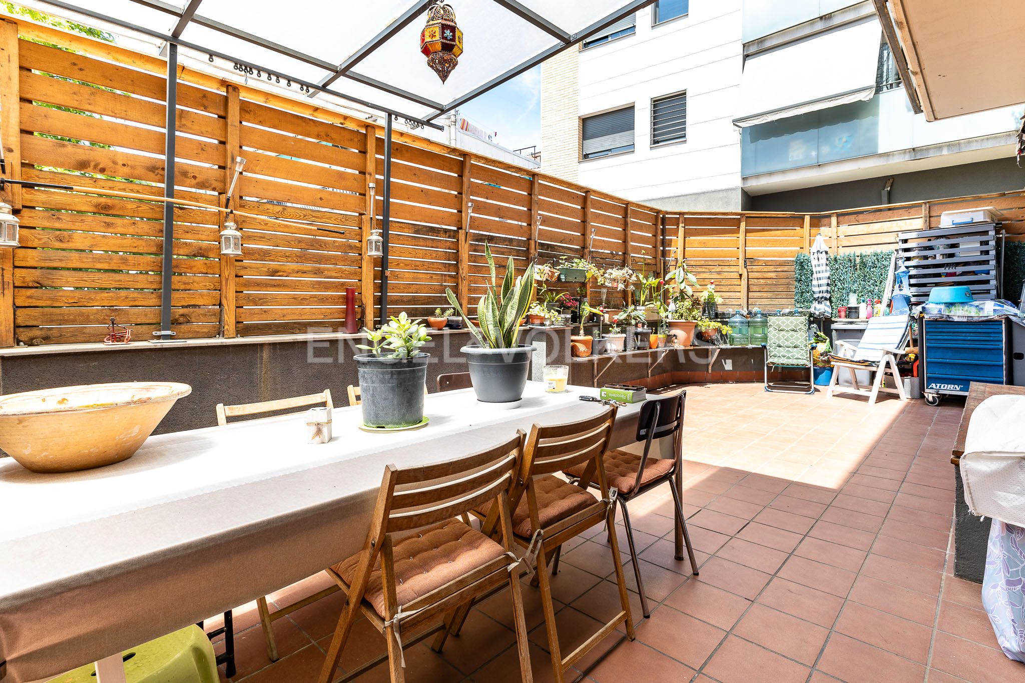 Terrassa de Apartament en venda en Sant Antoni de Vilamajor amb Calefacció, Parquet i Terrassa