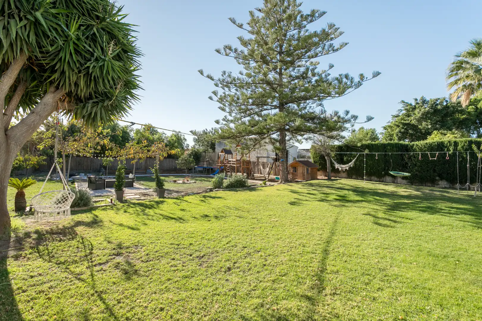 Jardí de Casa o xalet de lloguer en El Campello amb Aire condicionat, Calefacció i Jardí privat