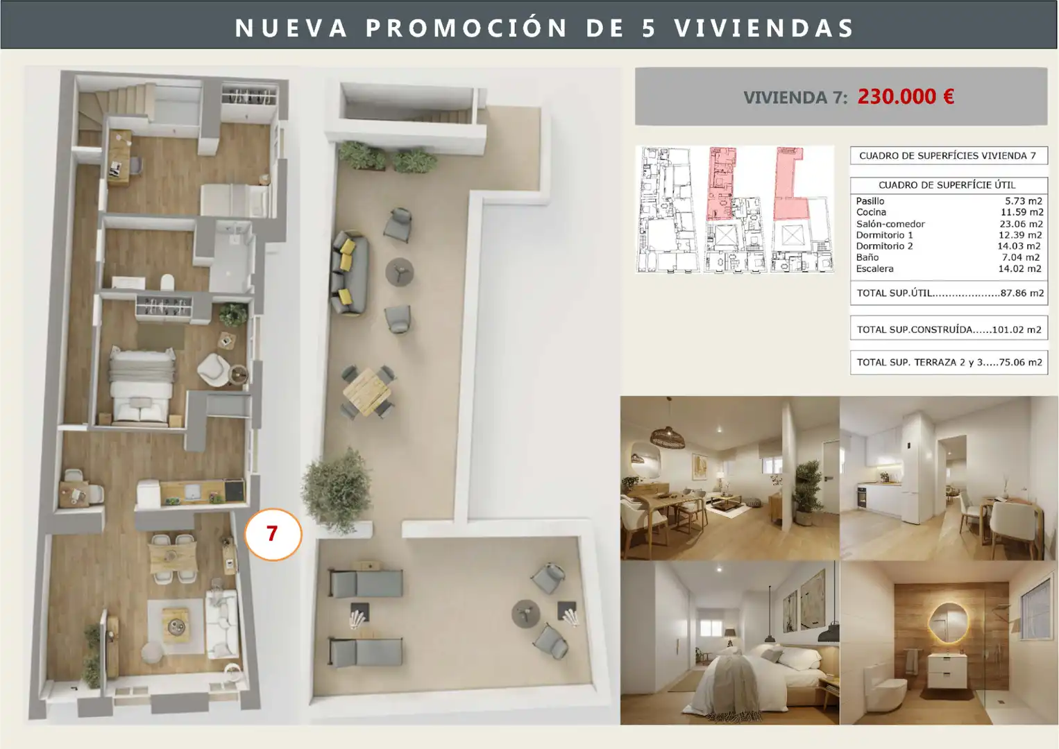 Appartamento in vendita a Núcleo urbano, imagen 2