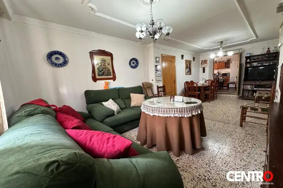 Sala d'estar de Casa o xalet en venda en Guadahortuna amb Jardí privat