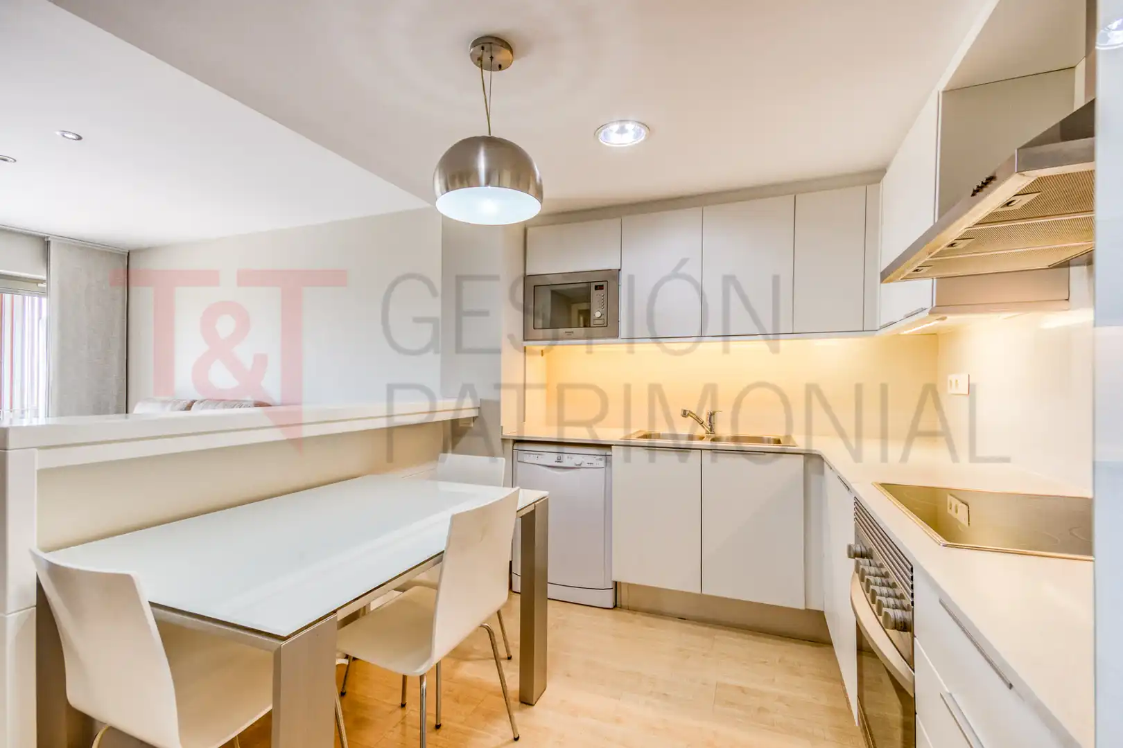 Kitchen of Flat for sale in Sabadell  with Air Conditioner, Heating and Terrace