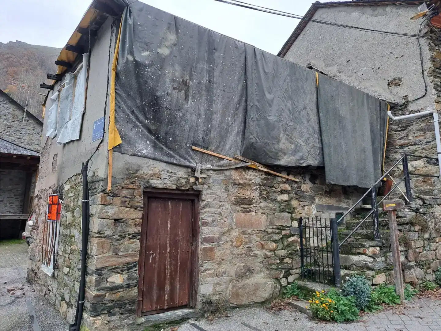 Vista exterior de Casa o xalet en venda en Igüeña