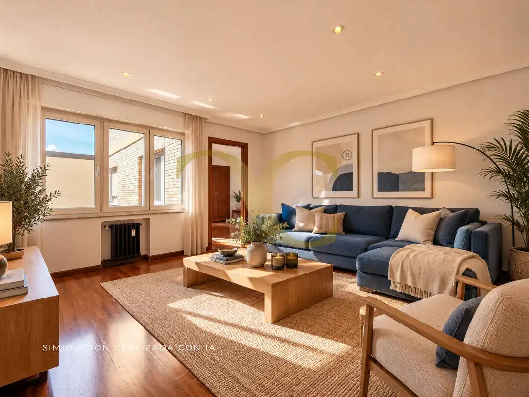 Living room of Flat for sale in Centro - Casco Histórico