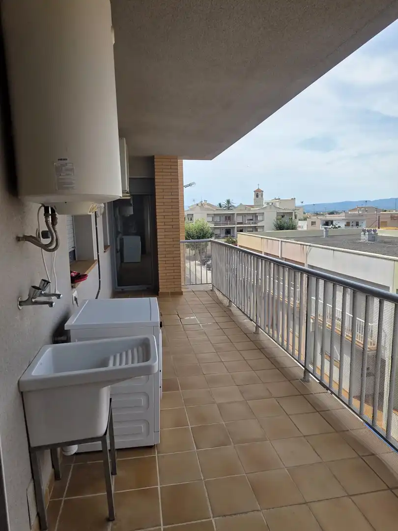 Balcony of Flat for sale in Deltebre  with Air Conditioner and Furnished