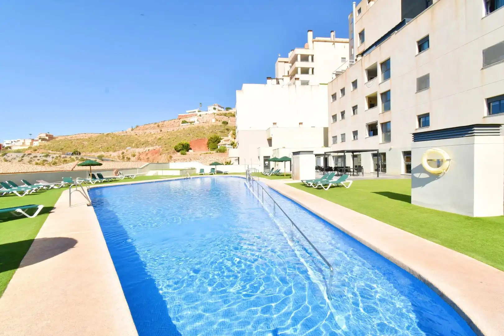 Schwimmbecken von Wohnung zum Verkauf in Vícar mit Terrasse, Möbliert und Gemeinschaftspool