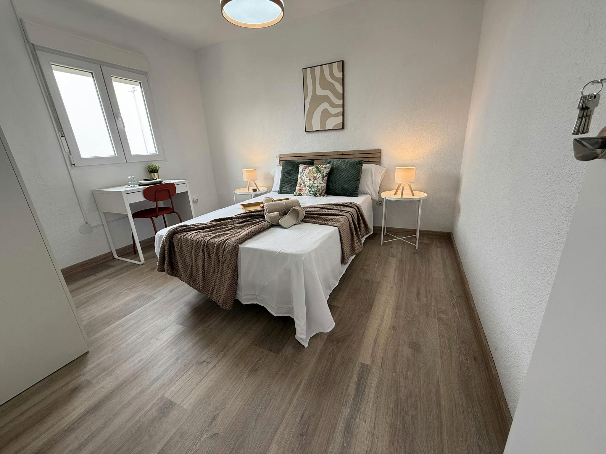 Bedroom of Flat to share in Alcorcón  with Heating, Washing machine and TV