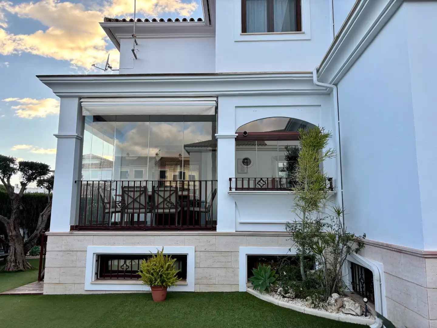 Terraza de Casa o chalet en venta en Islantilla con Aire acondicionado, Calefacción y Jardín privado
