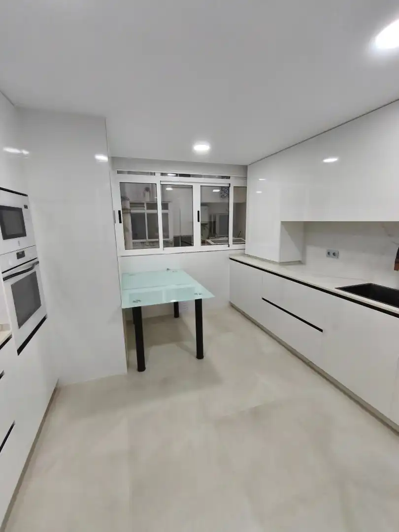 Küche von Wohnung zur Miete in Ames mit Heizung, Parkett und Möbliert
