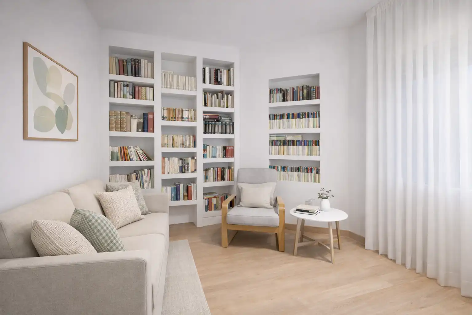 Living room of Flat for sale in Madrid  with Air Conditioner, Heating and Terrace