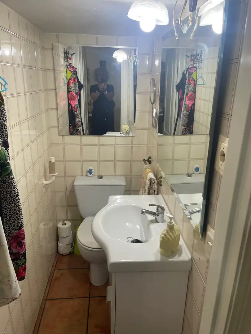 Bany de Casa o xalet de lloguer en Roquetas de Mar amb Aire condicionat, Calefacció i Jardí privat