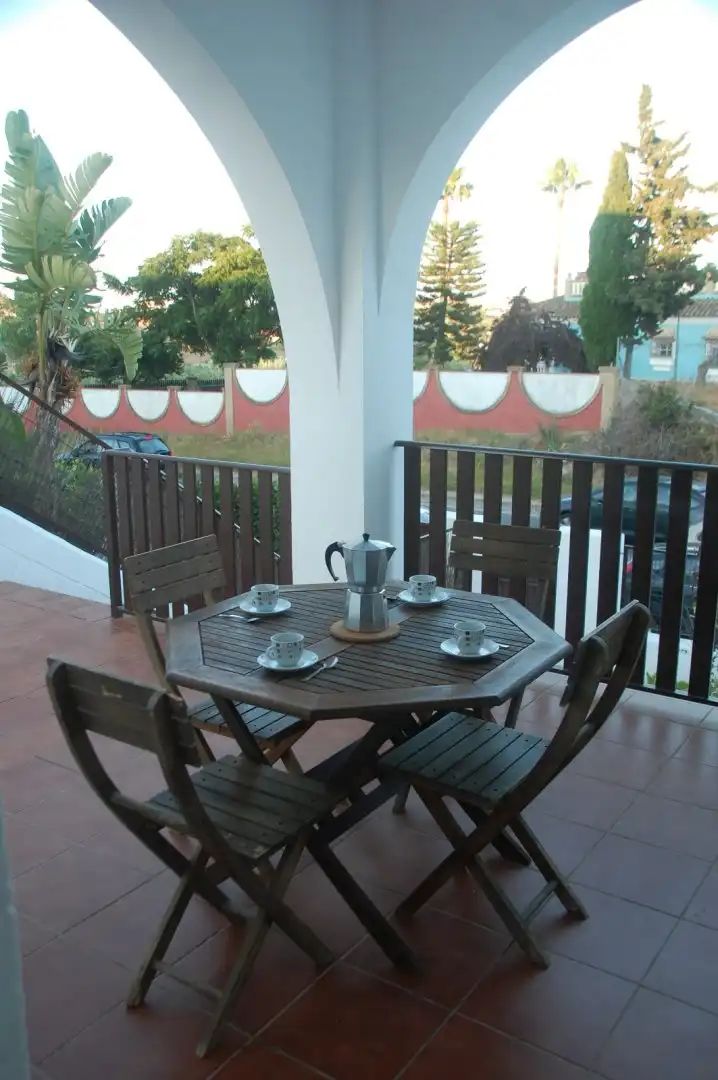 Terraza de Casa adosada en venta en Sanlúcar de Barrameda con Amueblado