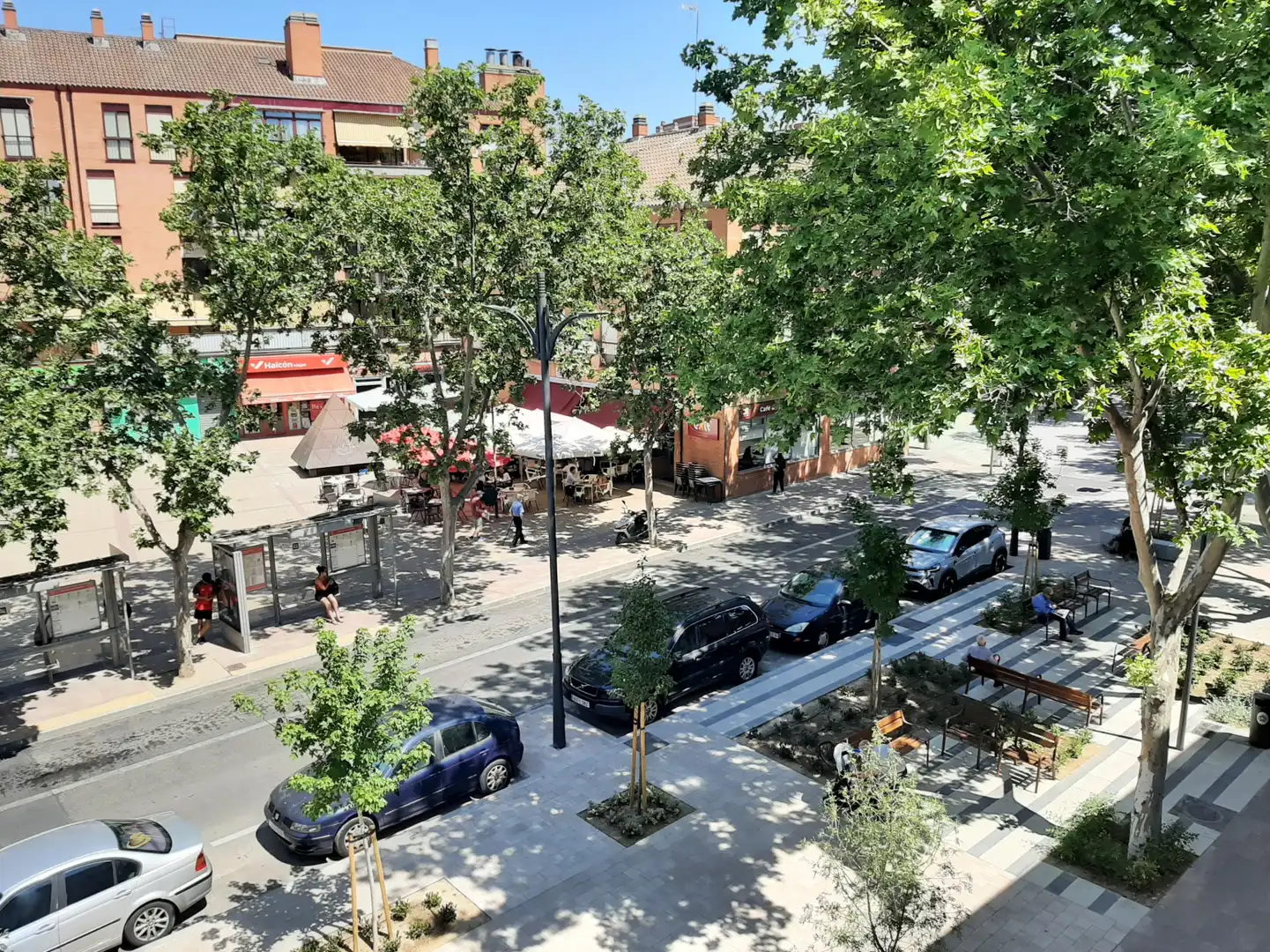 Außenansicht von Wohnung zur Miete in Alcalá de Henares mit Klimaanlage, Heizung und Parkett