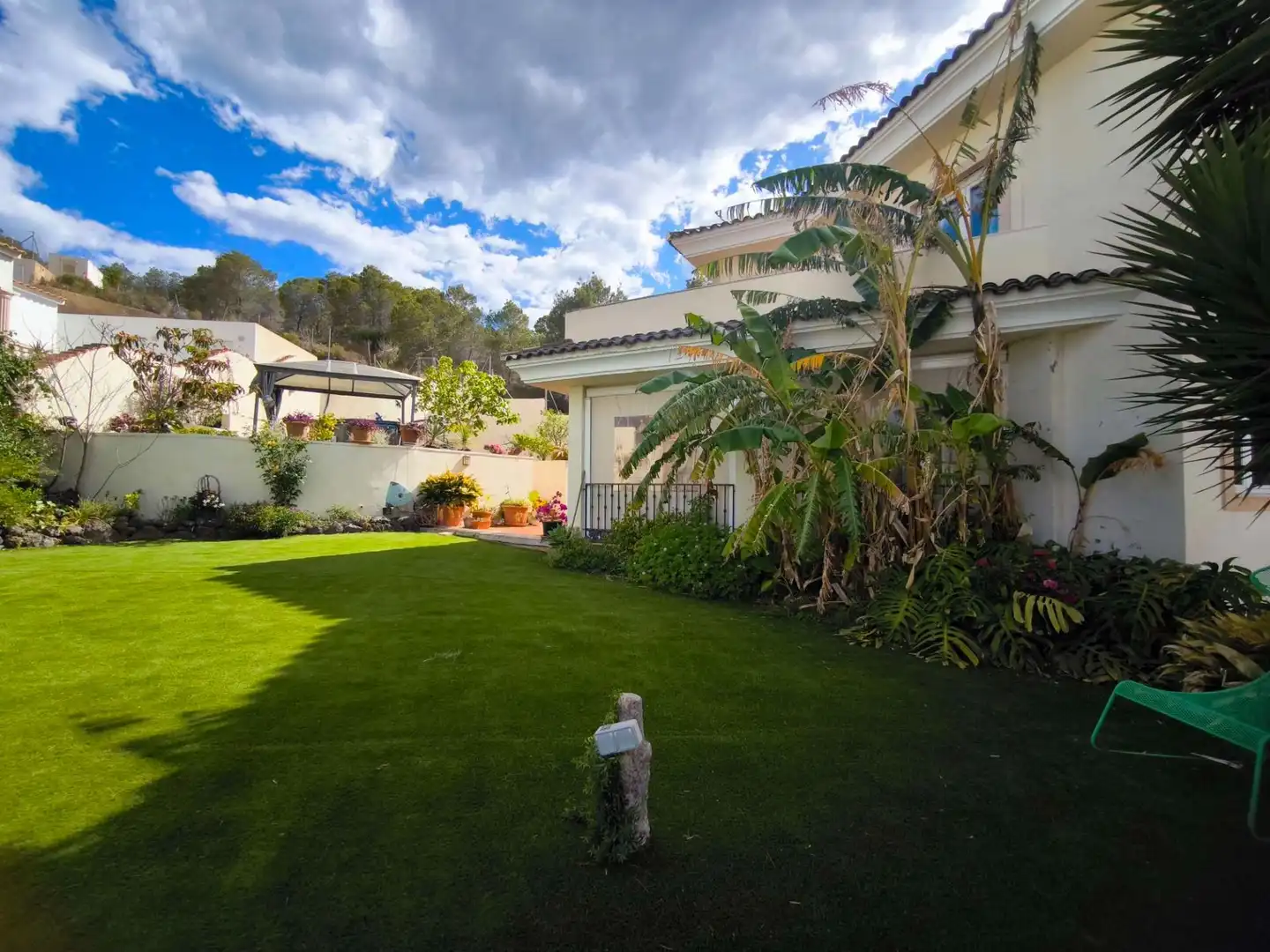 Garden of Houses for sale in L'Alfàs del Pi  with Air Conditioner, Heating and Private garden