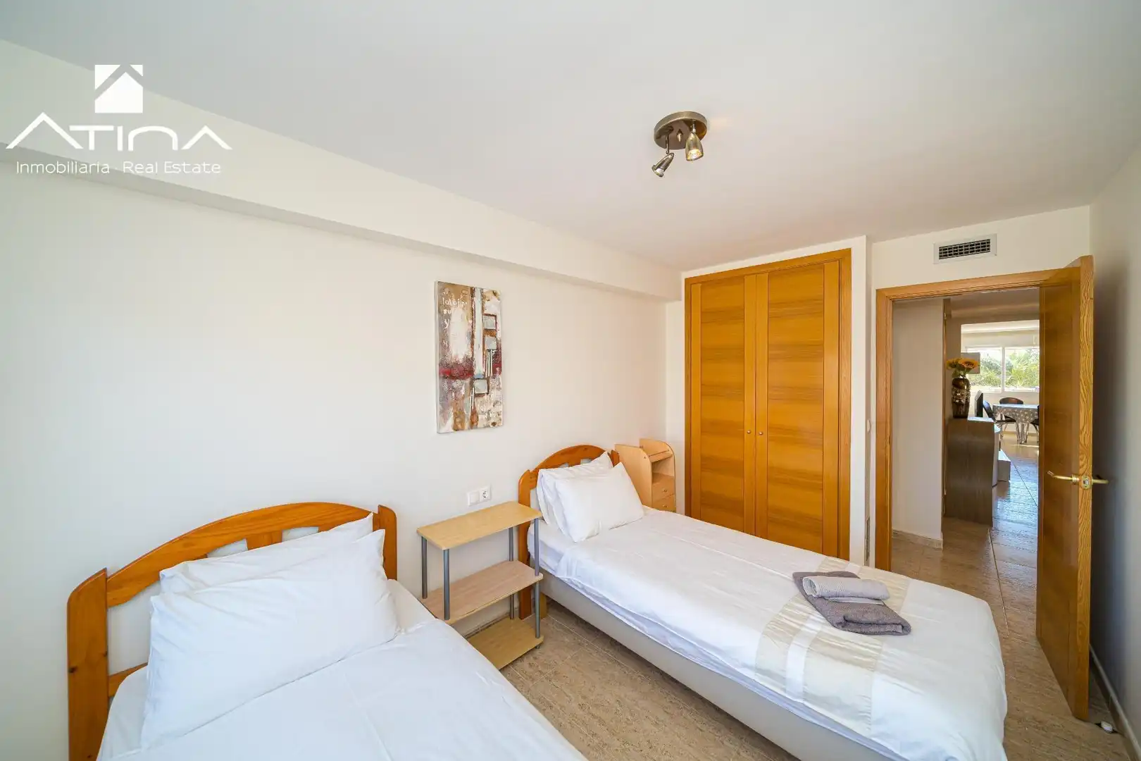 Bedroom of Apartments for sale in Jávea / Xàbia  with Air Conditioner, Private garden and Terrace