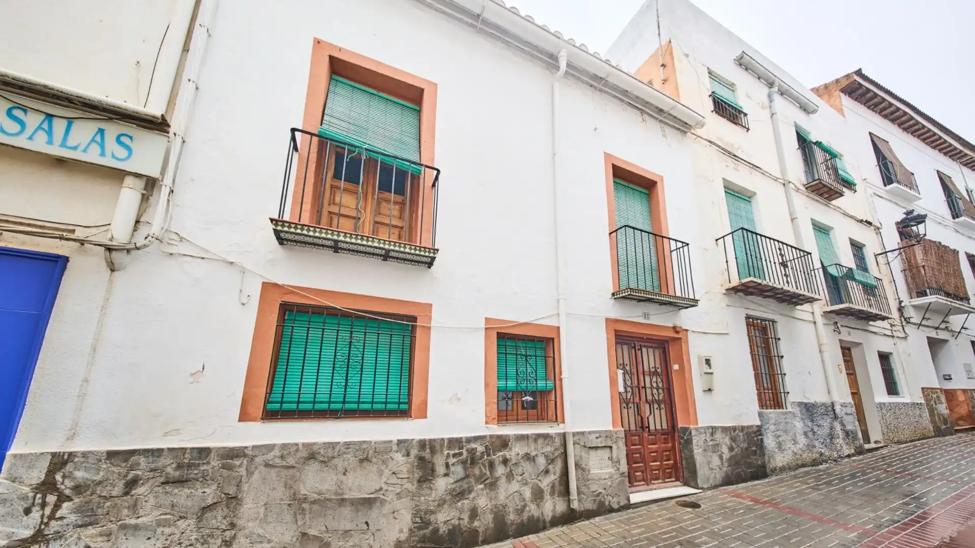 Vista exterior de Casa o chalet en venta en Órgiva con Balcón