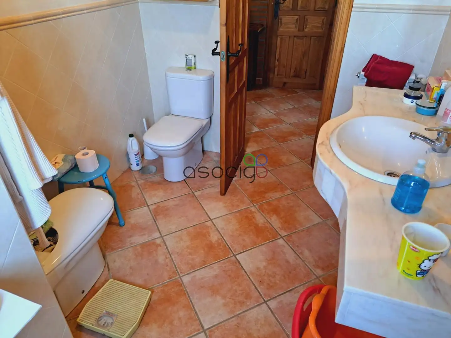Baño de Casa o chalet en venta en Solanillos del Extremo con Calefacción, Trastero y Piscina