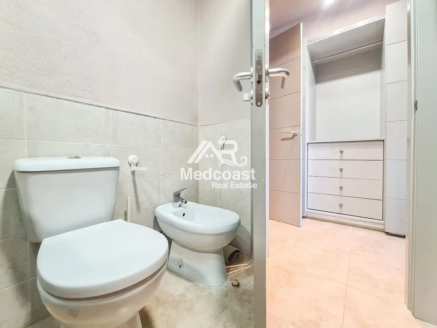 Bathroom of Flat for sale in Vera  with Air Conditioner, Terrace and Storage room