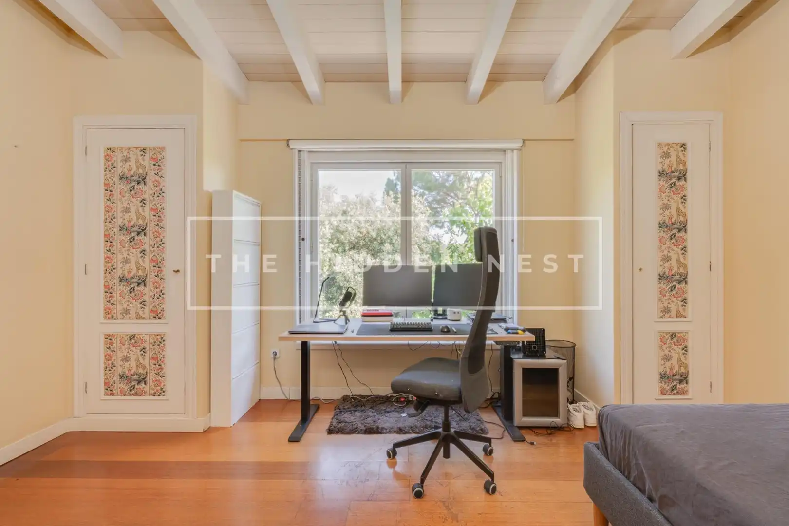Sala d'estar de Casa o xalet en venda en Sant Cugat del Vallès amb Aire condicionat, Calefacció i Jardí privat