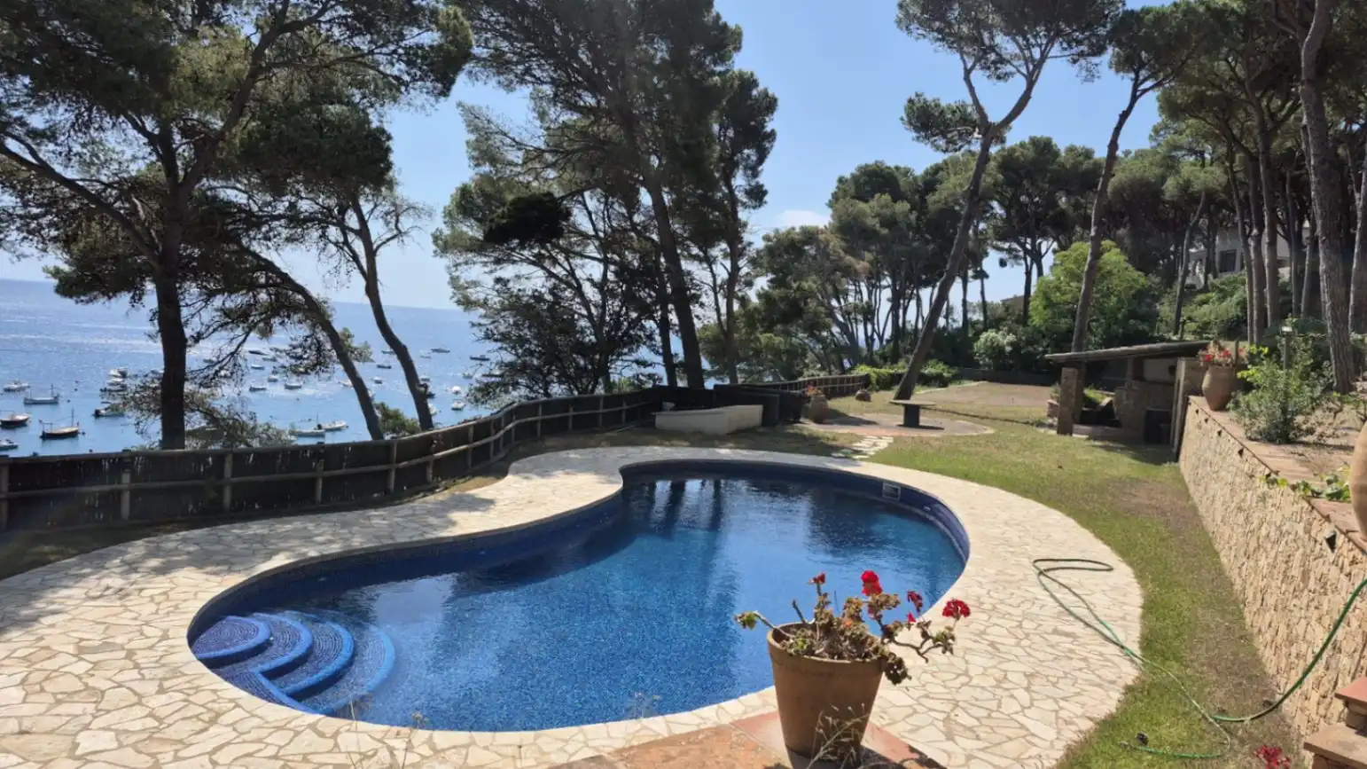 Piscina de Casa o xalet en venda en Palafrugell