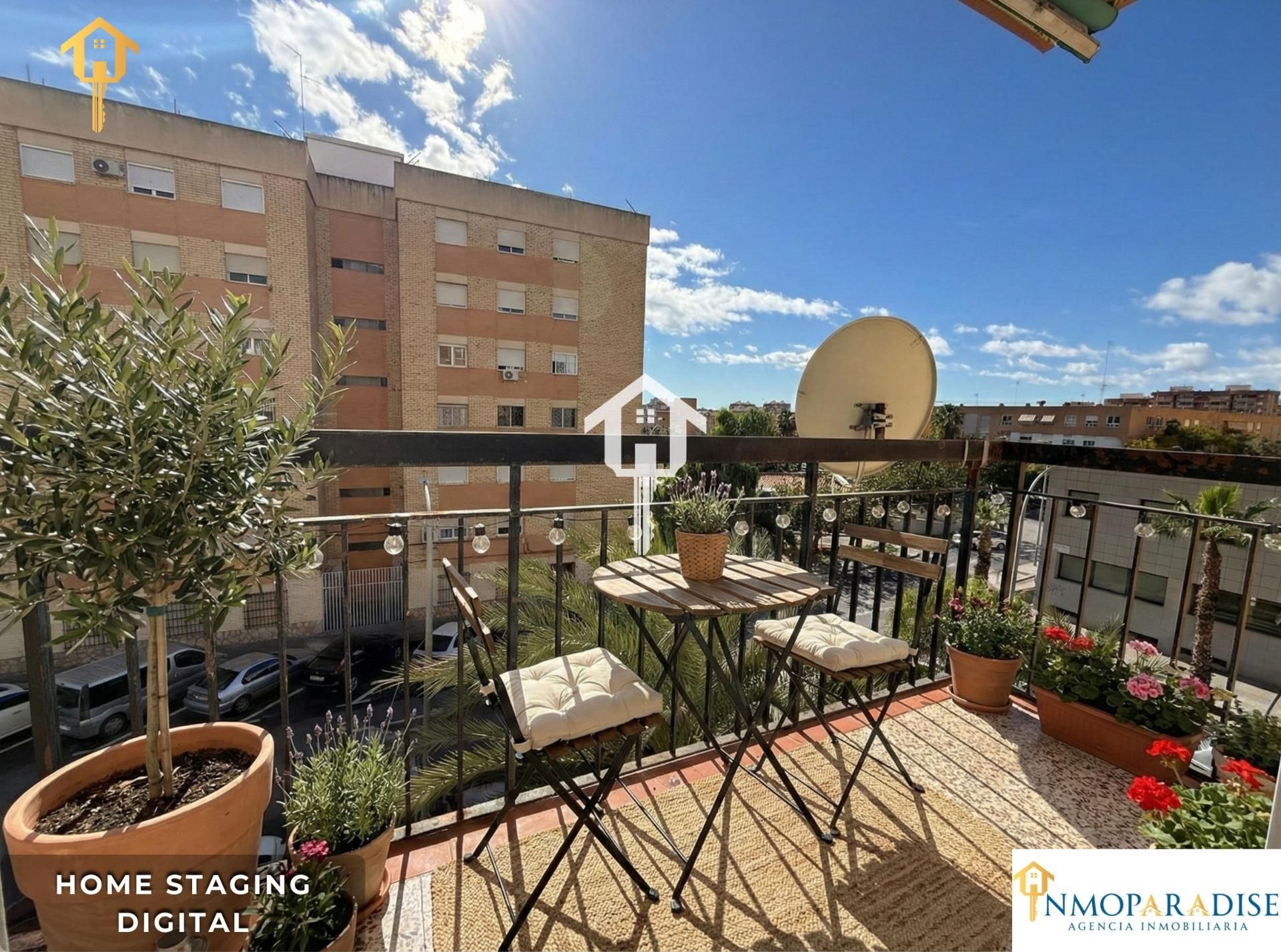 Terrassa de Pis en venda en Alicante / Alacant amb Aire condicionat, Traster i Balcó