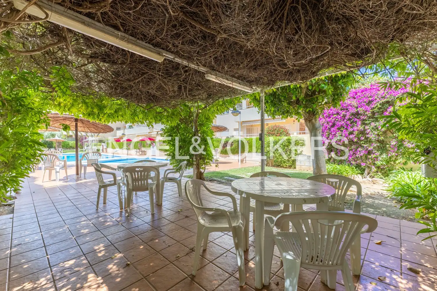 Terrace of Flat for sale in Jávea / Xàbia  with Air Conditioner, Heating and Private garden