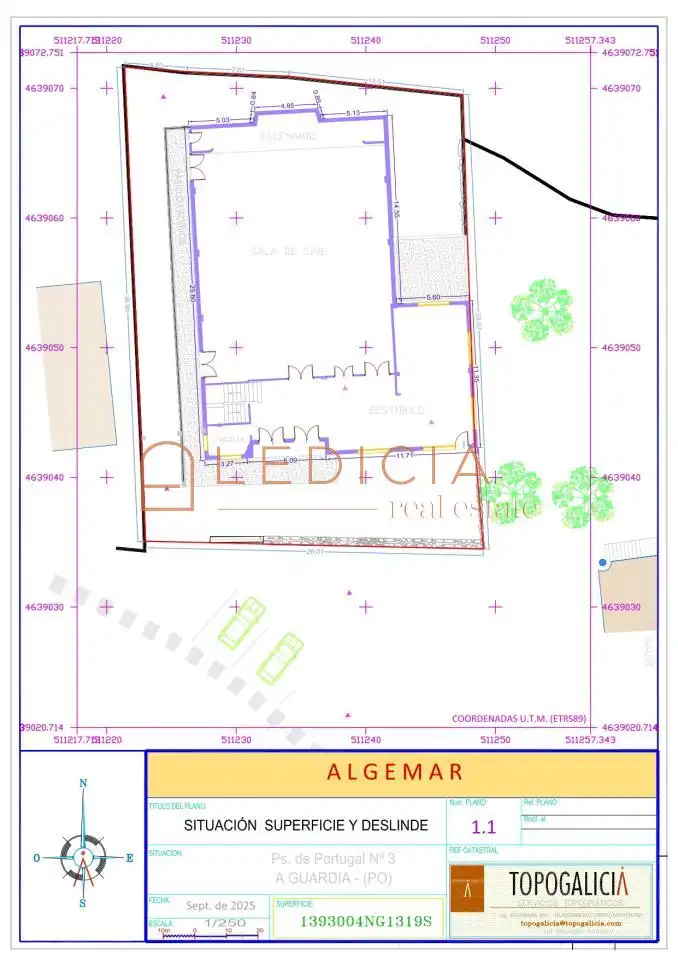Edificio en venta en A Guarda  