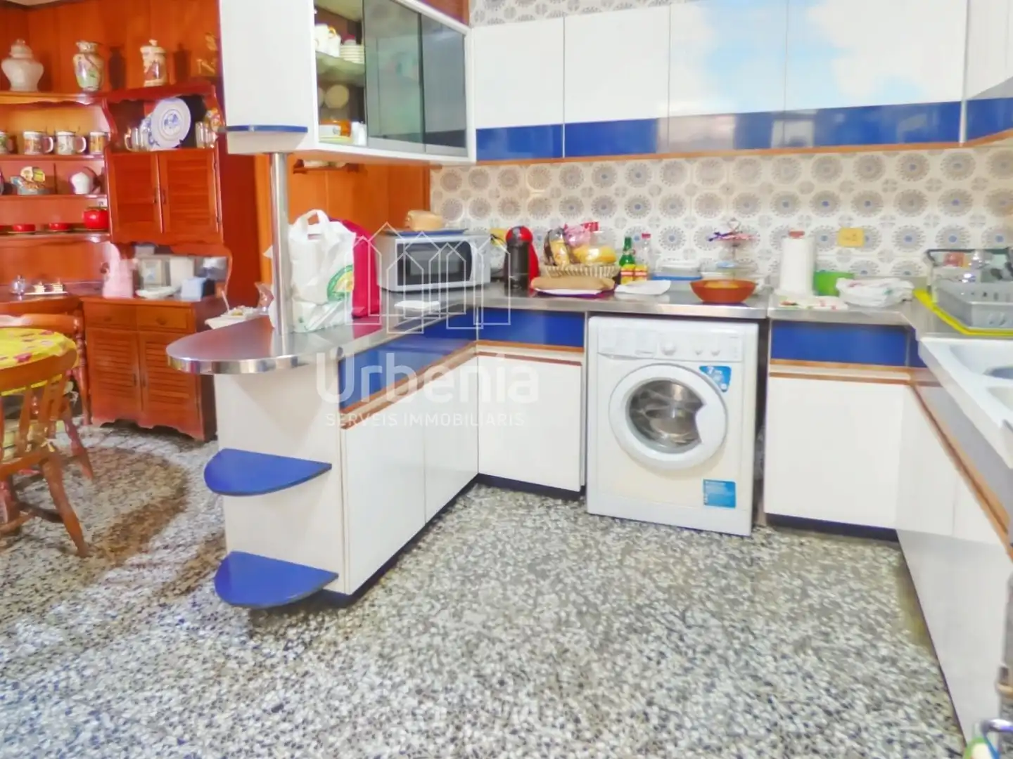 Cocina de Piso en venta en Mataró con Calefacción, Terraza y Amueblado
