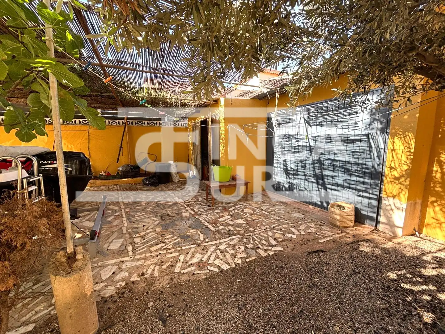 Terraza de Casa o chalet en venta en Roquetas de Mar con Aire acondicionado, Jardín privado y Terraza