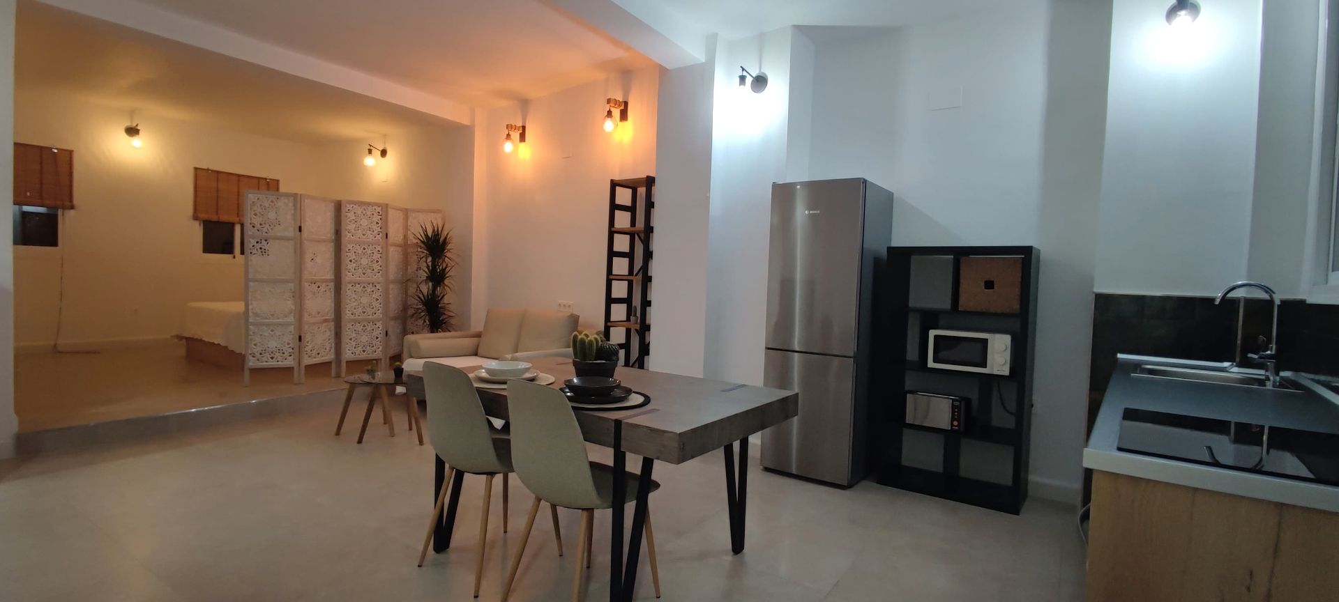 Wohnzimmer von Wohnung miete in Alhaurín El Grande mit Klimaanlage, Heizung und Terrasse