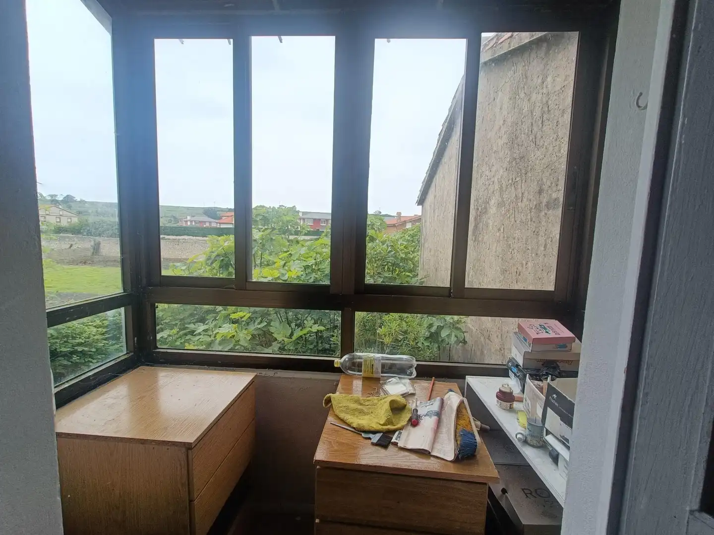 Terrassa de Casa adosada en venda en Santa Cruz de Bezana amb Calefacció, Jardí privat i Traster