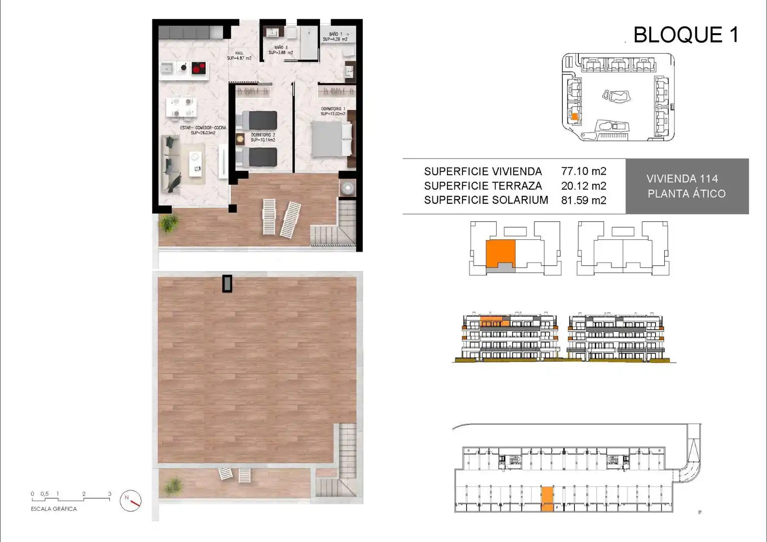 Penthouse mit Pool zum Verkauf in Zona Carrefour - Urbanizaciones, imagen 10