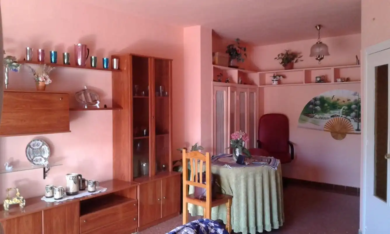 Sala de estar de Piso en venta en Lepe con Terraza, Trastero y Amueblado