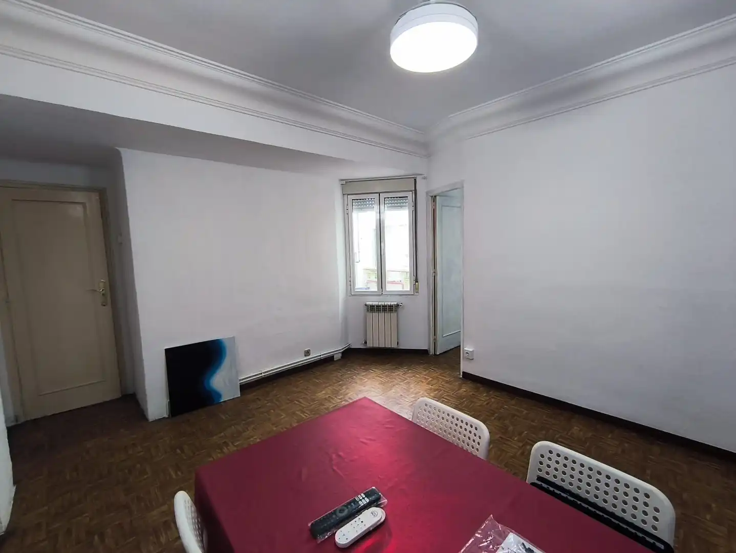 Sala de estar de Piso para compartir en Madrid con Calefacción, Amueblado y Horno