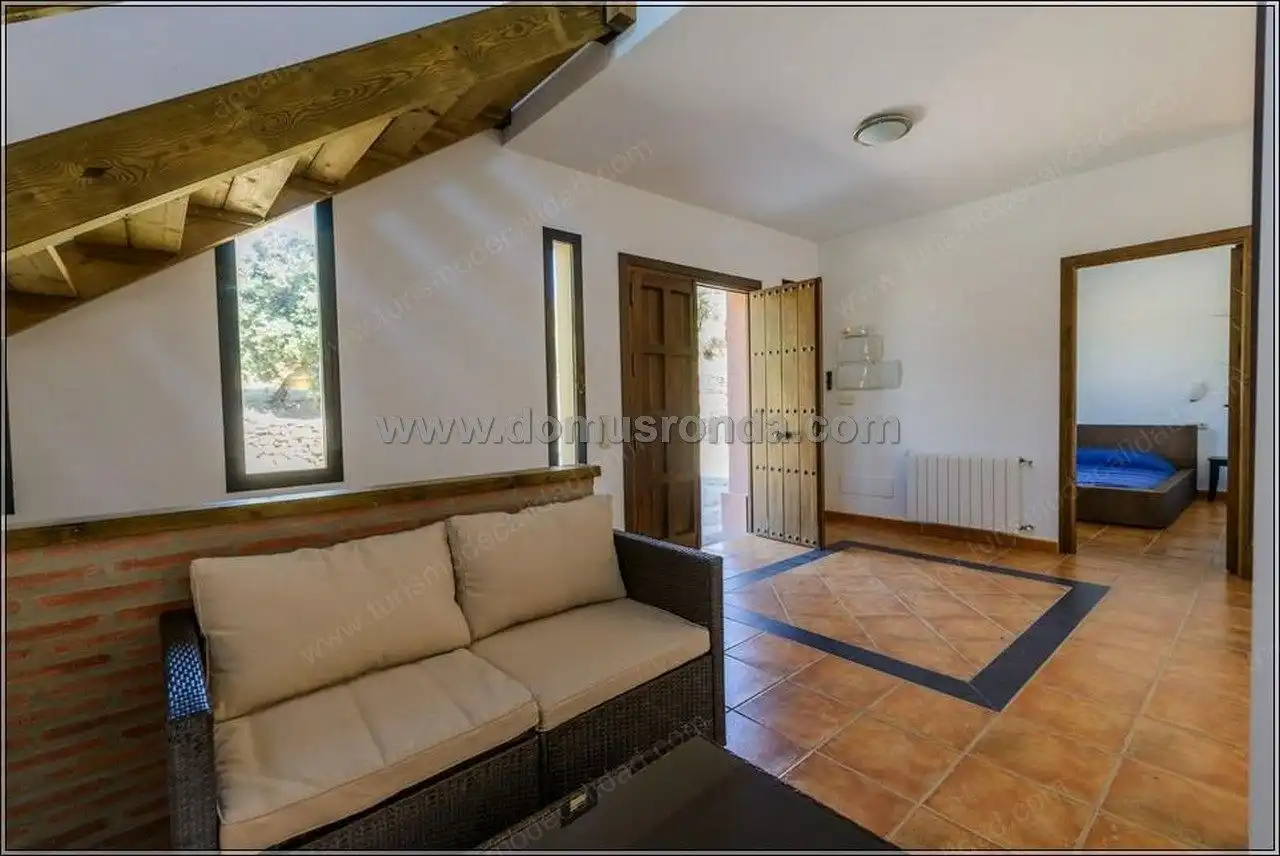 Sala de estar de Casa o chalet en venta en Montecorto con Aire acondicionado y Terraza