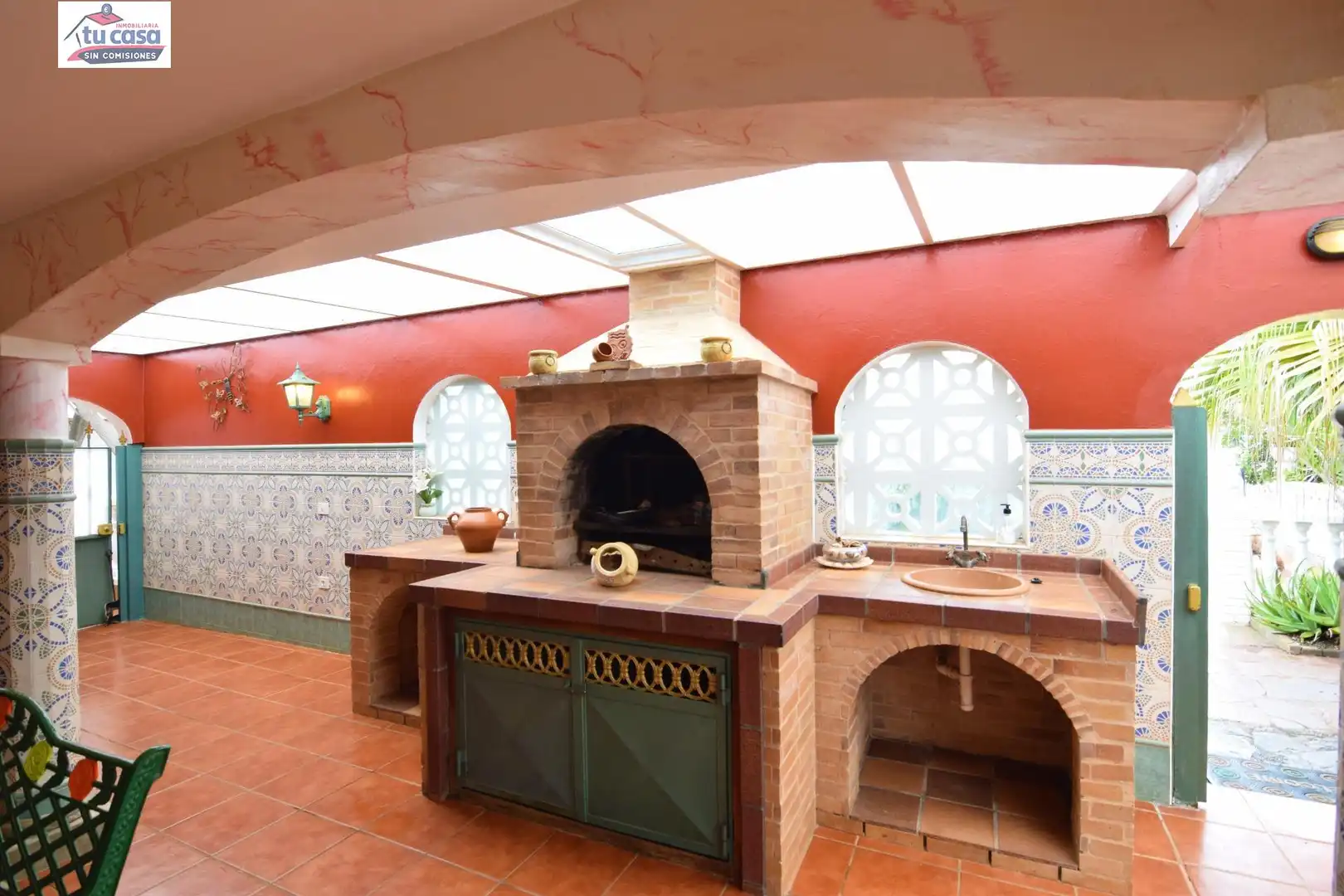Kitchen of Houses for sale in Santa María de Guía de Gran Canaria  with Air Conditioner, Heating and Private garden