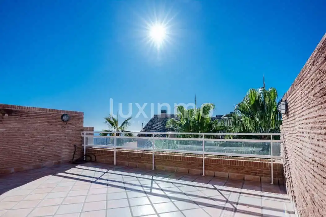 Terrasse von Country house zum Verkauf in Alicante / Alacant mit Klimaanlage, Heizung und Privatgarten