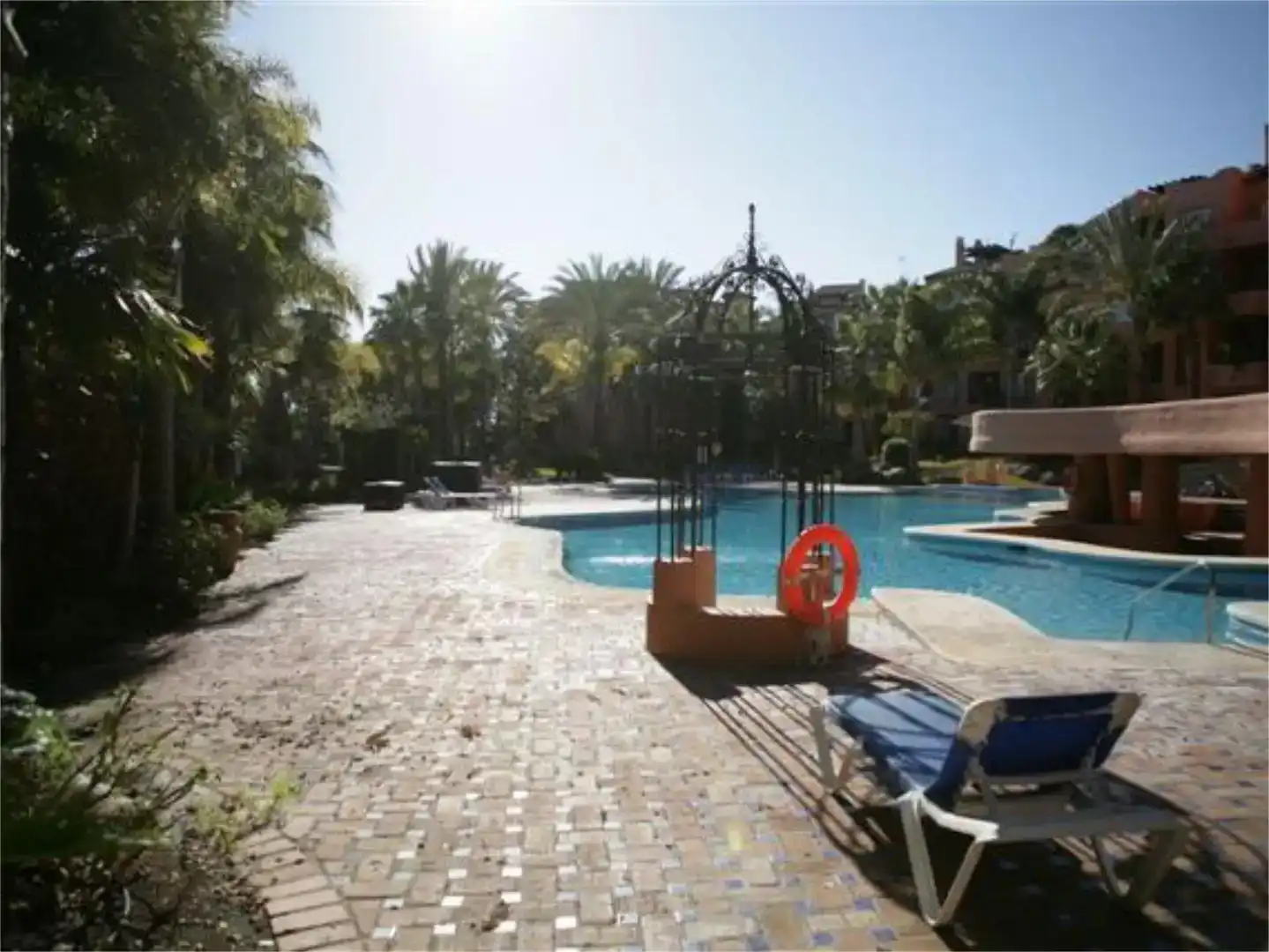 Piscina de Piso de alquiler en Marbella con Aire acondicionado, Piscina y Amueblado