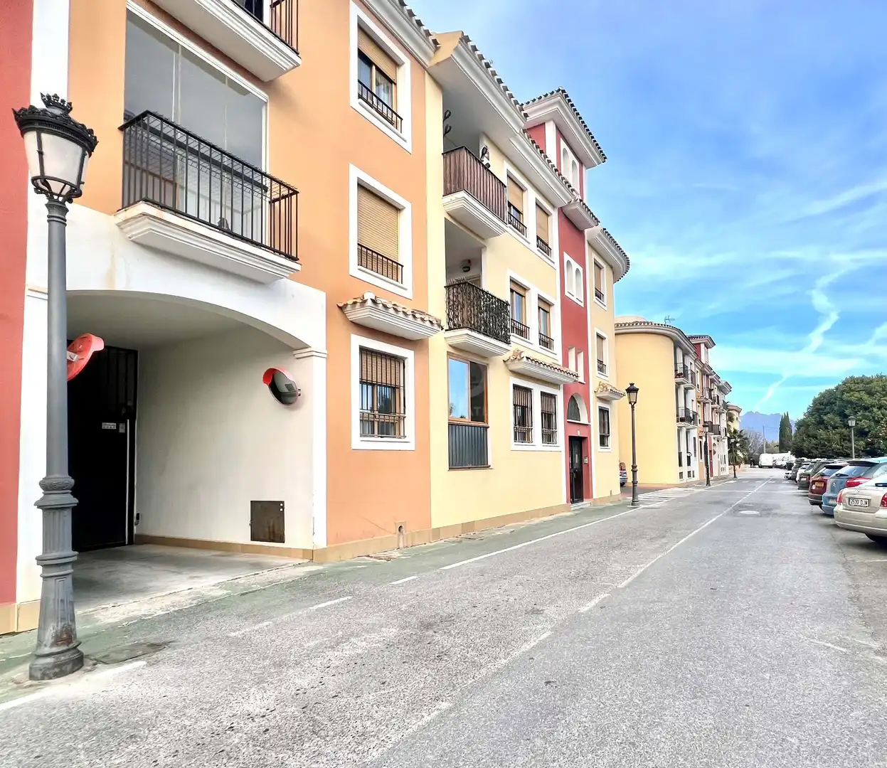 Vista exterior de Garaje en venta en Polop