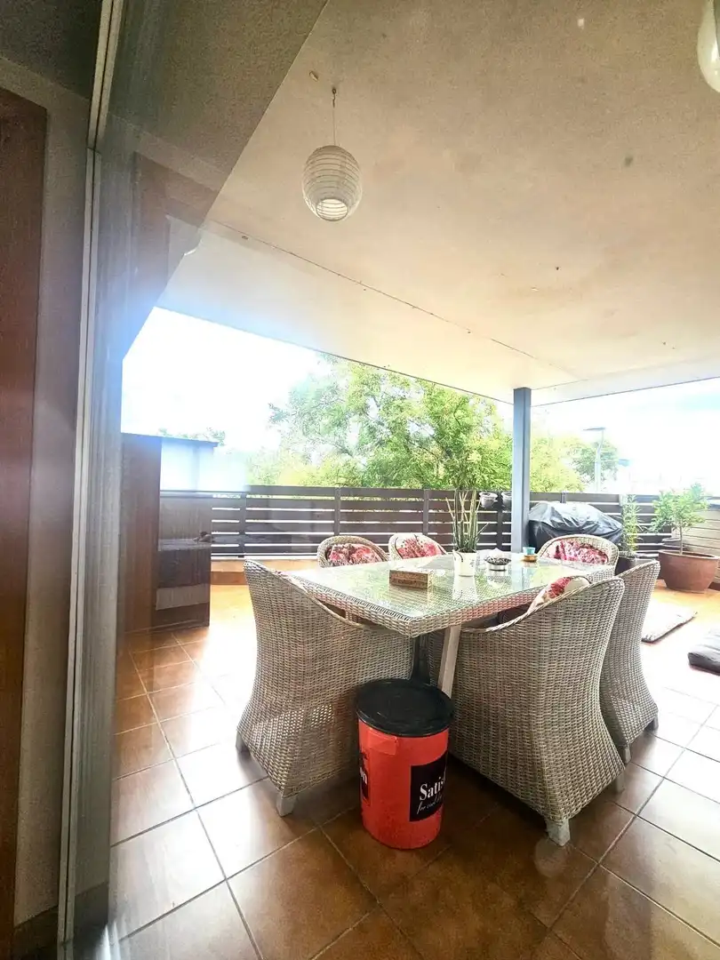 Terrasse von Wohnung zum Verkauf in La Ràpita mit Klimaanlage, Heizung und Privatgarten
