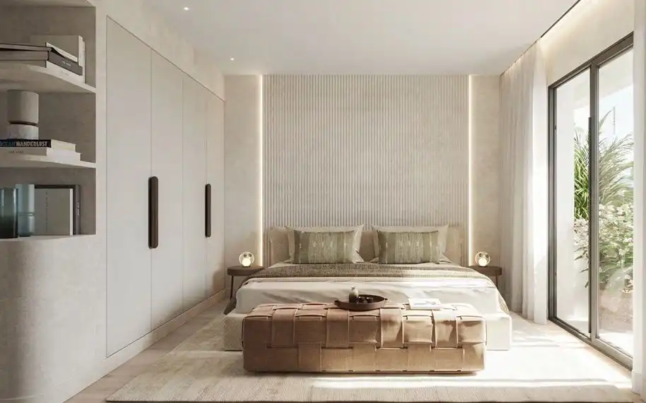 Dormitori de Apartament en venda en Estepona amb Piscina comunitària